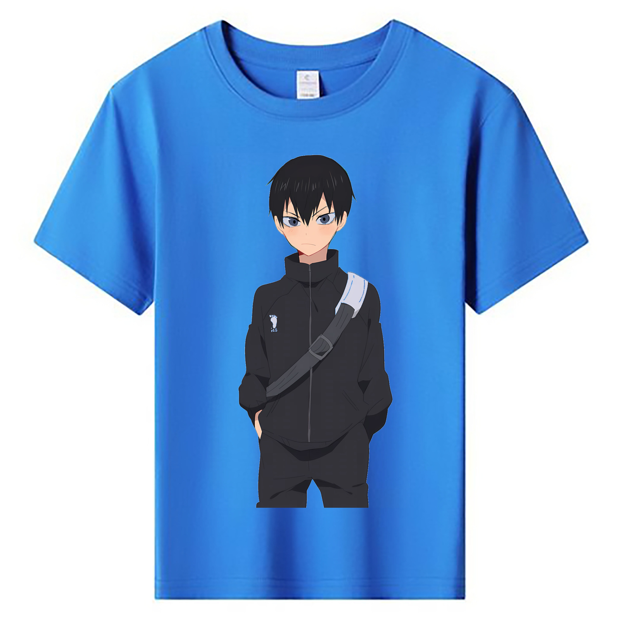（画像用） ハイキュー!! Haikyu!! 綿100％キッズTシャツ（フロントプリント）